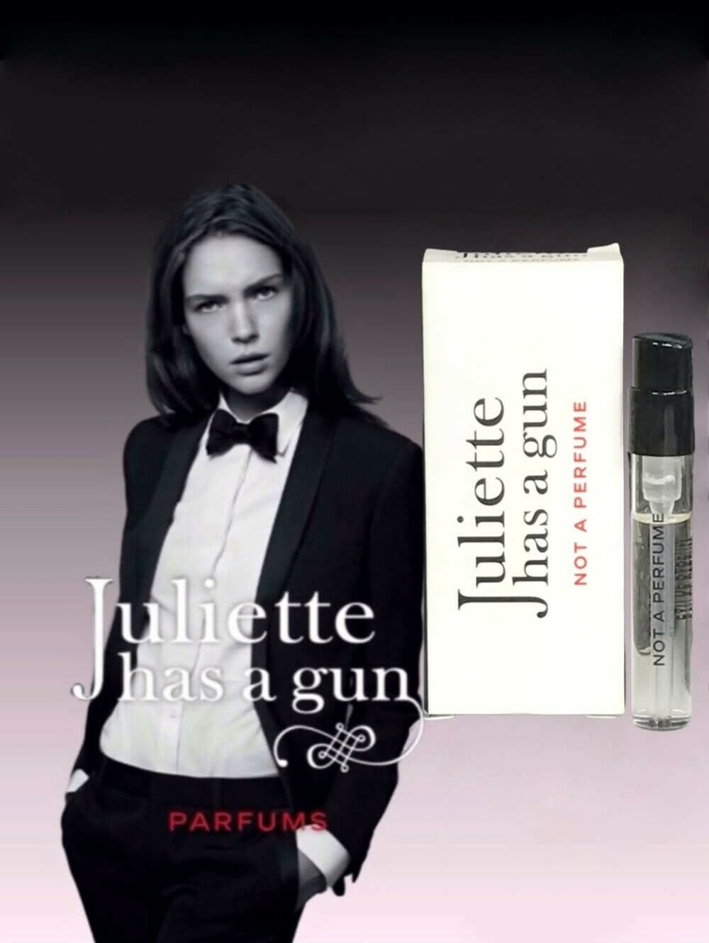 🔴 3/$15! Juliette Has a Gun NOT A PÈRFUME Sample Spray in Box Approx 1.275 ml